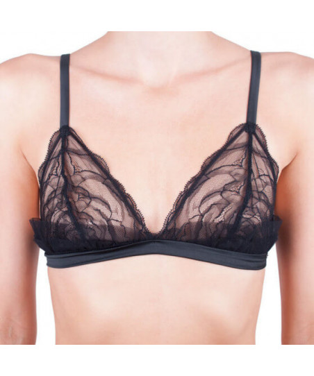 Calvin Klein σουτιέν triangle black QF4432E-001