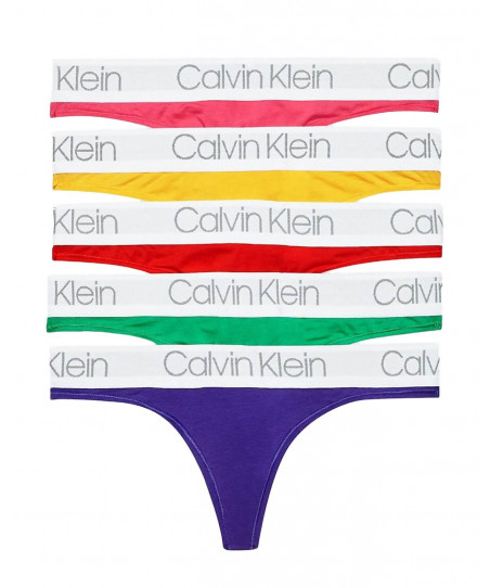 Calvin Klein 5 pack γυναικεία string pride combo QD6013E-FZ8