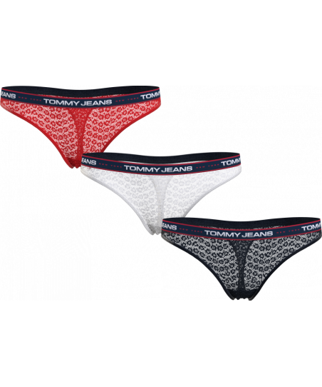 Γυναικεία Εσώρουχα String 3pk Tommy Hilfiger UW0UW04714 0WE