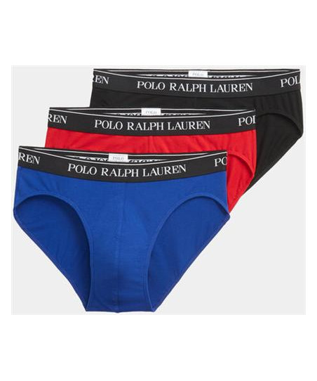 Ανδρικά Εσώρουχα Slip 3pk Polo Ralf Lauren 714840543016