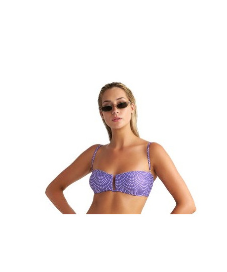 Γυναικείο Μαγιό Τοπ Strapless Blu4u 24366154 11