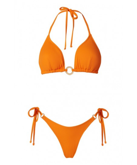 Γυναικείο Μαγιό Lotta Orange Rib Stefania Fragista SF2359OT