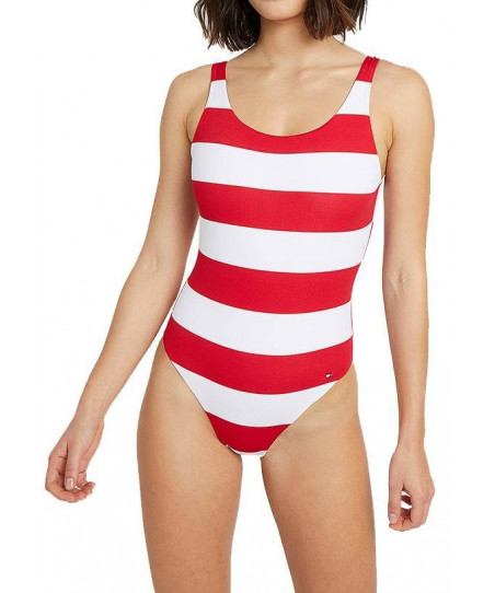 Tommy Hilfiger Γυναικείο Ολόσωμο Μαγιό Cheeky One-Piece UW0UW01505-620